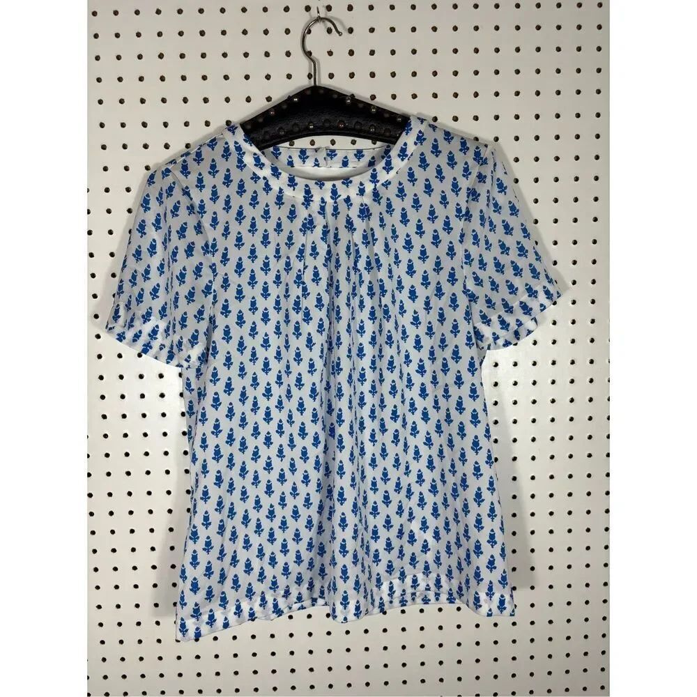 J.Crew printed top size S